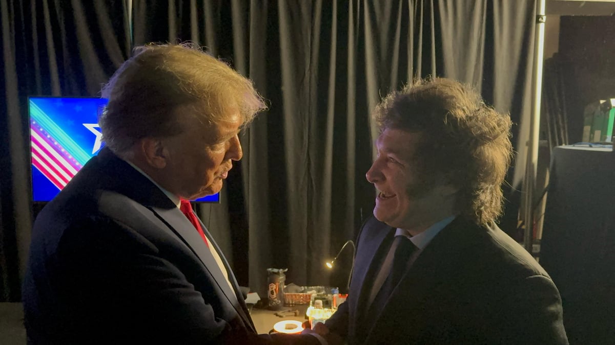 Donald Trump elogió a Javier Milei luego de su encuentro