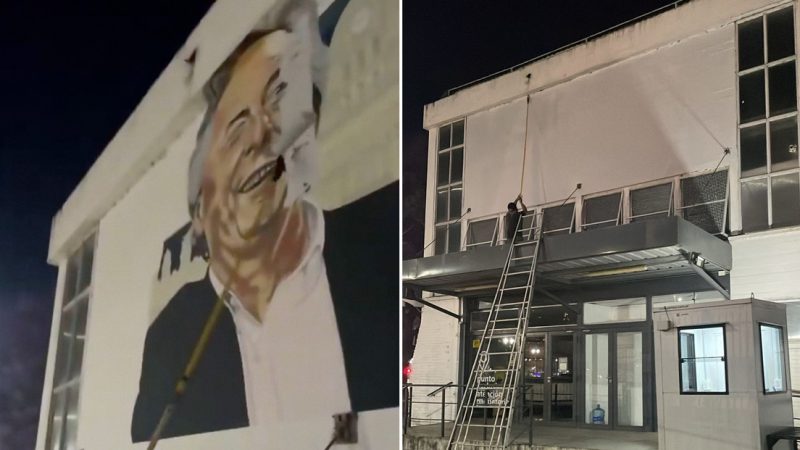 Argentina: Retiran murales de Néstor Kirchner de edificios públicos