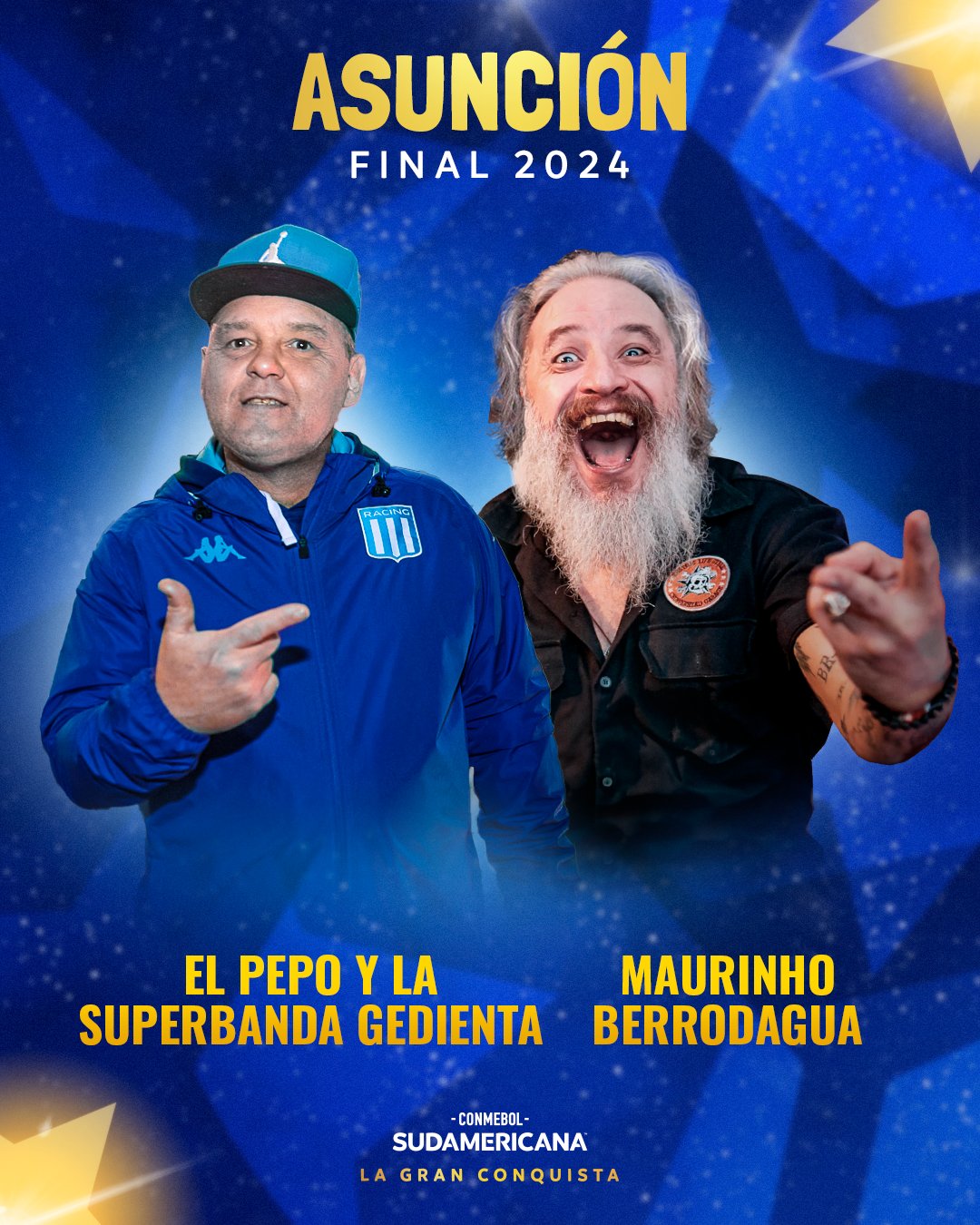 ¡Confirman los artistas para la final de la Copa Sudamericana!