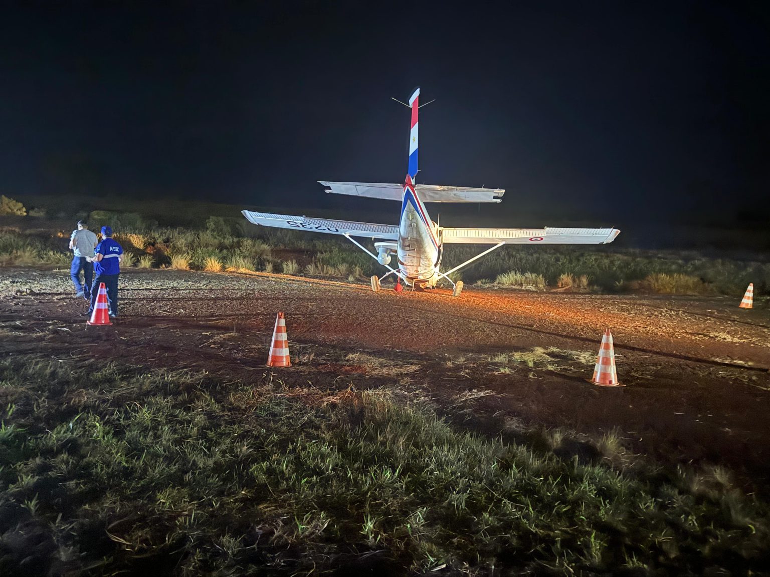 Aeronave militar realizó aterrizaje forzoso en Aeropuerto Guaraní