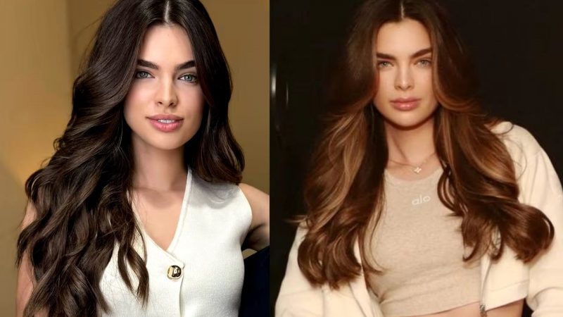 Nadia Ferreira volvió a su color natural en menos de tres meses