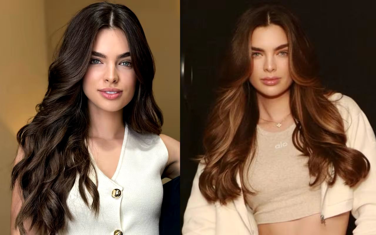 Nadia Ferreira volvió a su color natural en menos de tres meses