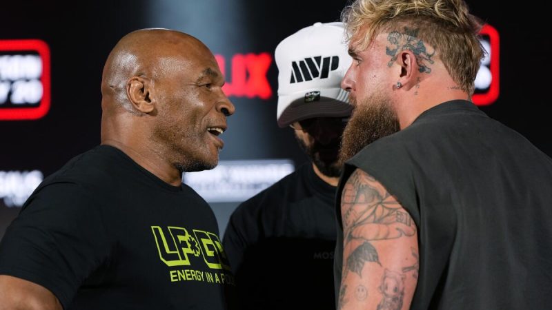 Mike Tyson se lo deja claro a Jake Paul: “No voy a perder”