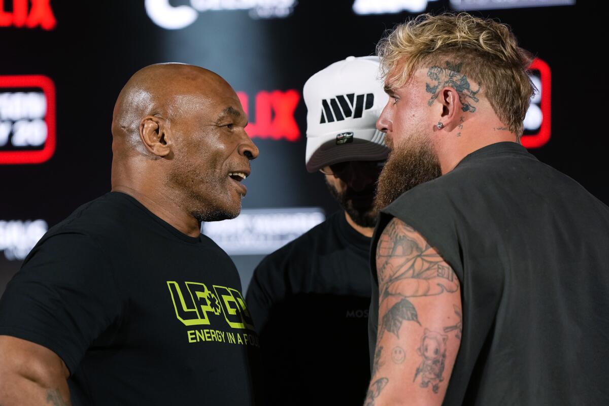 Mike Tyson se lo deja claro a Jake Paul: “No voy a perder”