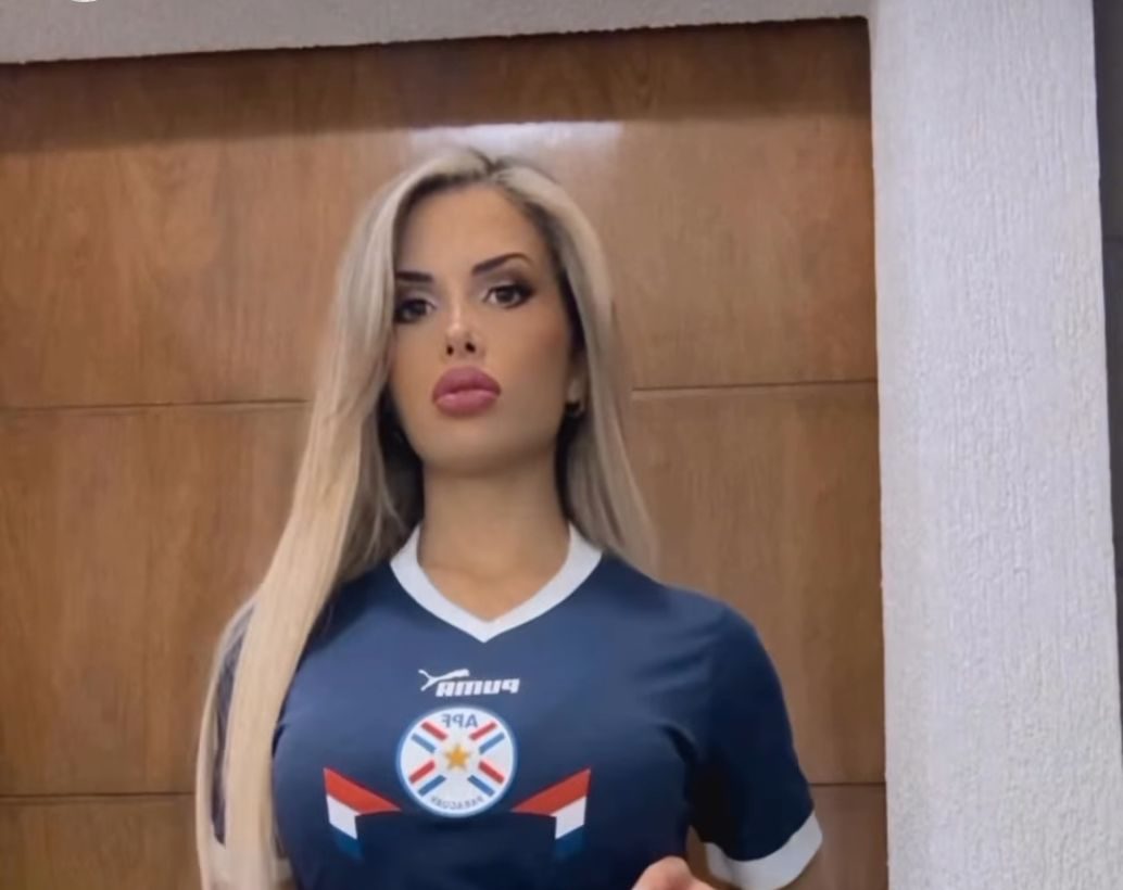 El bailecito de Karen Insfrán que traerá suerte a la Selección Paraguaya