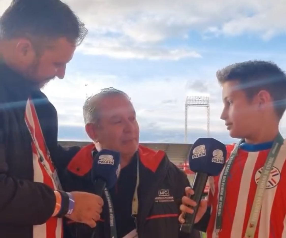 ¡Un genio! Este pequeño periodista deportivo enterneció al rollete