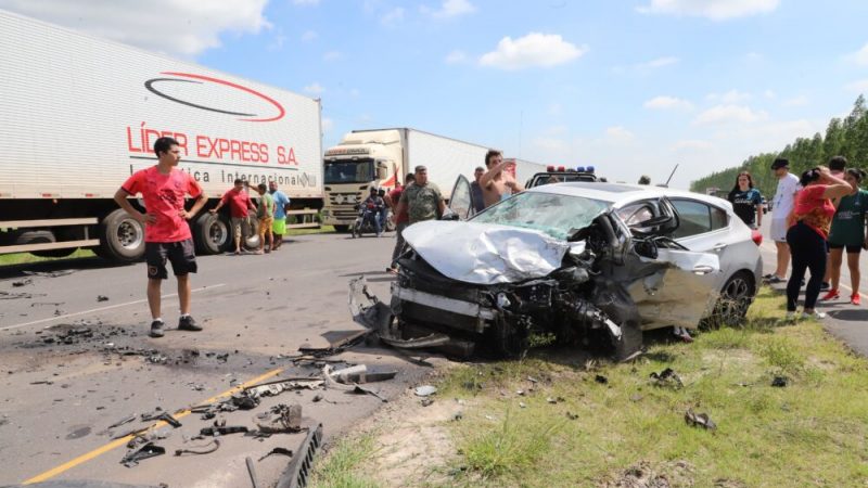 Hinchas de Racing involucrados en accidente fatal en zona de Falcón