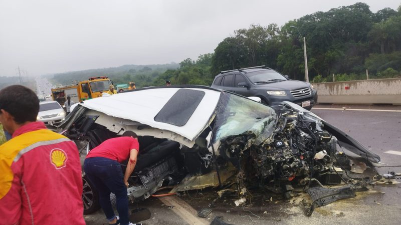 Niño y su abuela mueren en accidente de tránsito en Caacupé