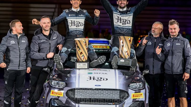 El Rally de Japón fue ganado por Diego Domínguez