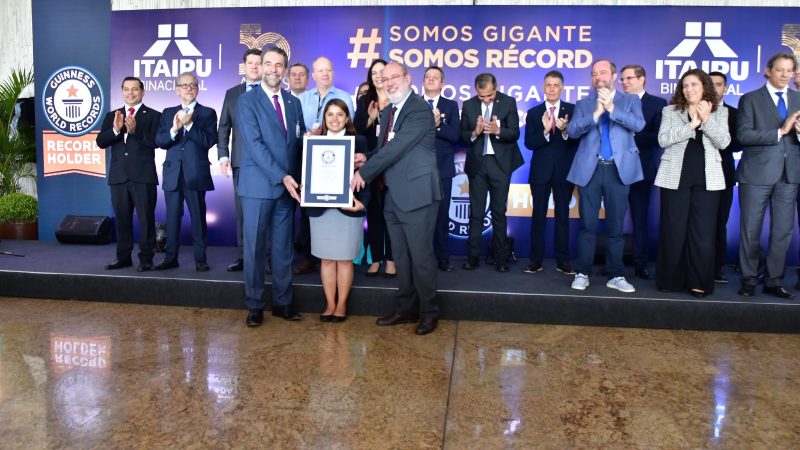 Guinnes World Records para Itaipú