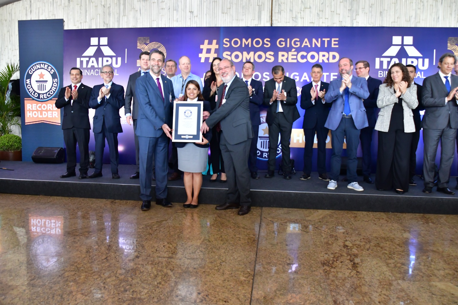 Guinnes World Records para Itaipú