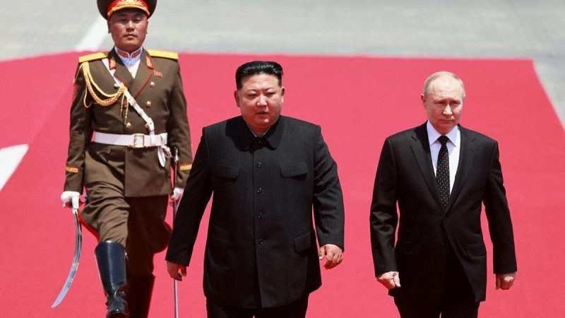 Corea del Sur reclamó medidas ante cooperación militar Putin y Kim Jong-un