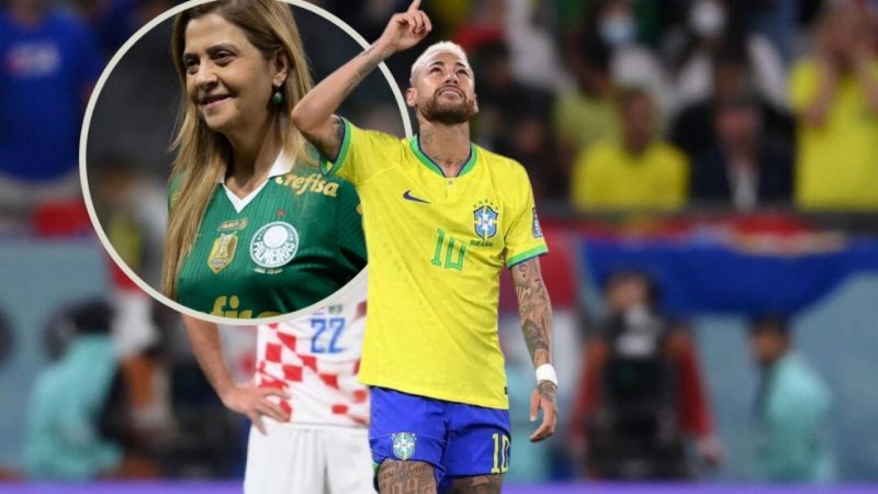 Presidenta de Palmeiras lapidaria con Neymar: “Este club no es un departamento médico”