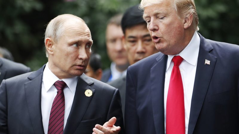 “Creo que hablaremos”, dijo Trump sobre Putin y Ucrania