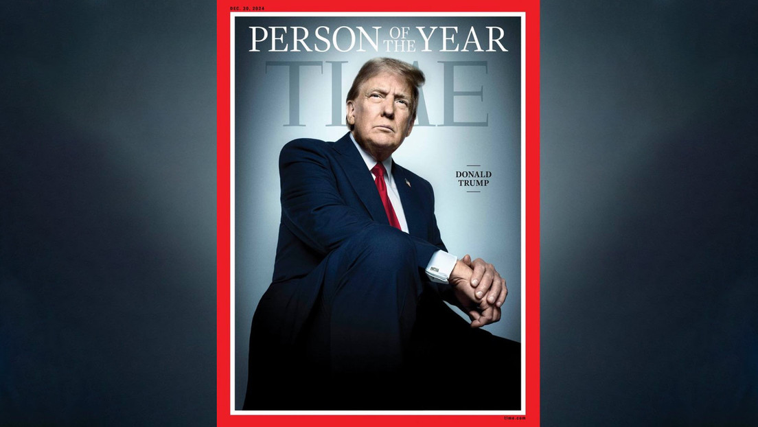 Revista Time anuncia a Trump como Persona del Año 2024