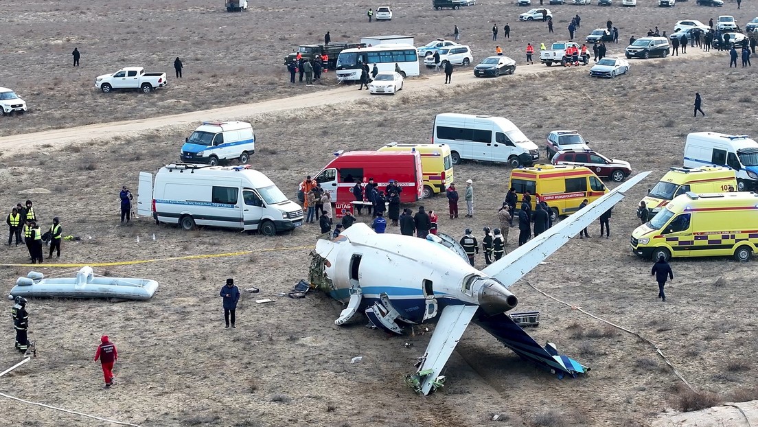 Un total de 32 personas sobrevivieron a la catástrofe aérea en Kazajistán