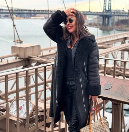 ¿Larissa Riquelme viajó a Nueva York gracias a un señor?