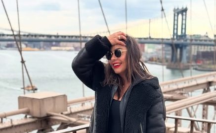 ¿Larissa Riquelme viajó a Nueva York gracias a un señor?