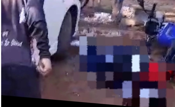 Motochorro es baleado por su propia víctima