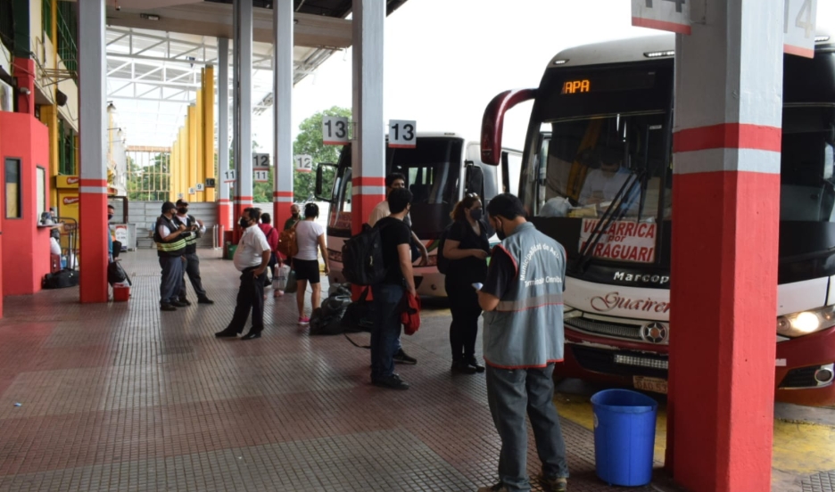 La Terminal de Asunción superó los 550 mil usuarios en diciembre