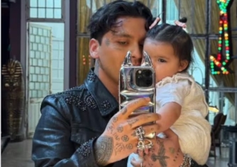 Christian Nodal revela canción dedicada a su hija Inti y le dicen «doble cara»