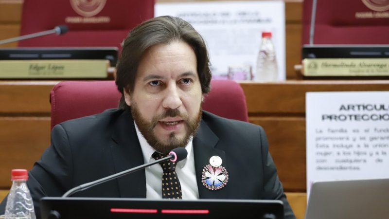 Cruce entre legisladores colorados podría generar una oportunidad para la oposición, sostiene senador