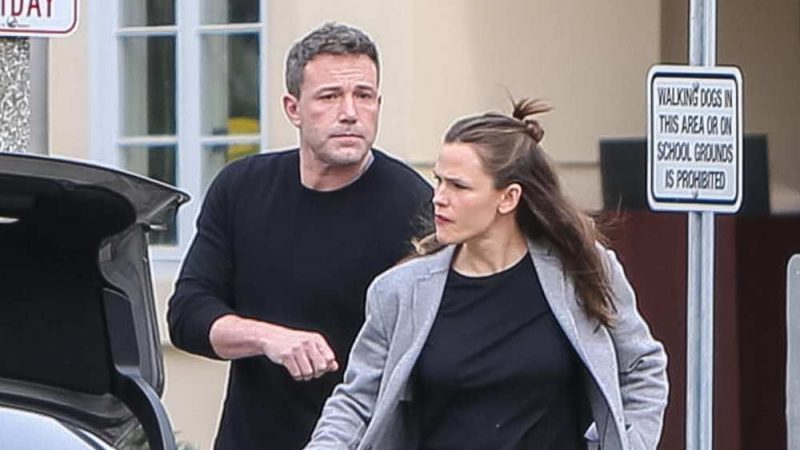 Ben Affleck se ve más feliz sin Jennifer Lopez