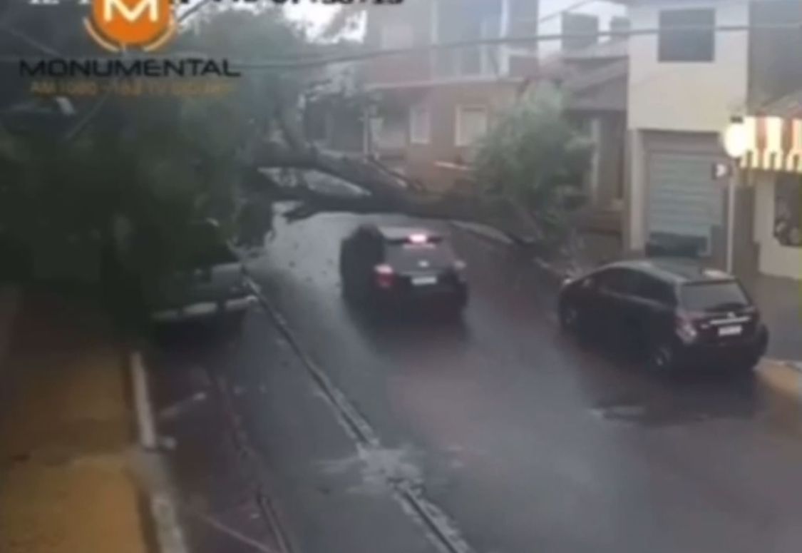 ¡Qué loco! Expectativa y realidad con la tormenta en Paraguay