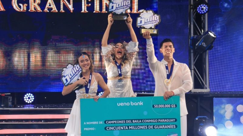 Arita Jiménez lo logró y ganó el Baila Conmigo Paraguay