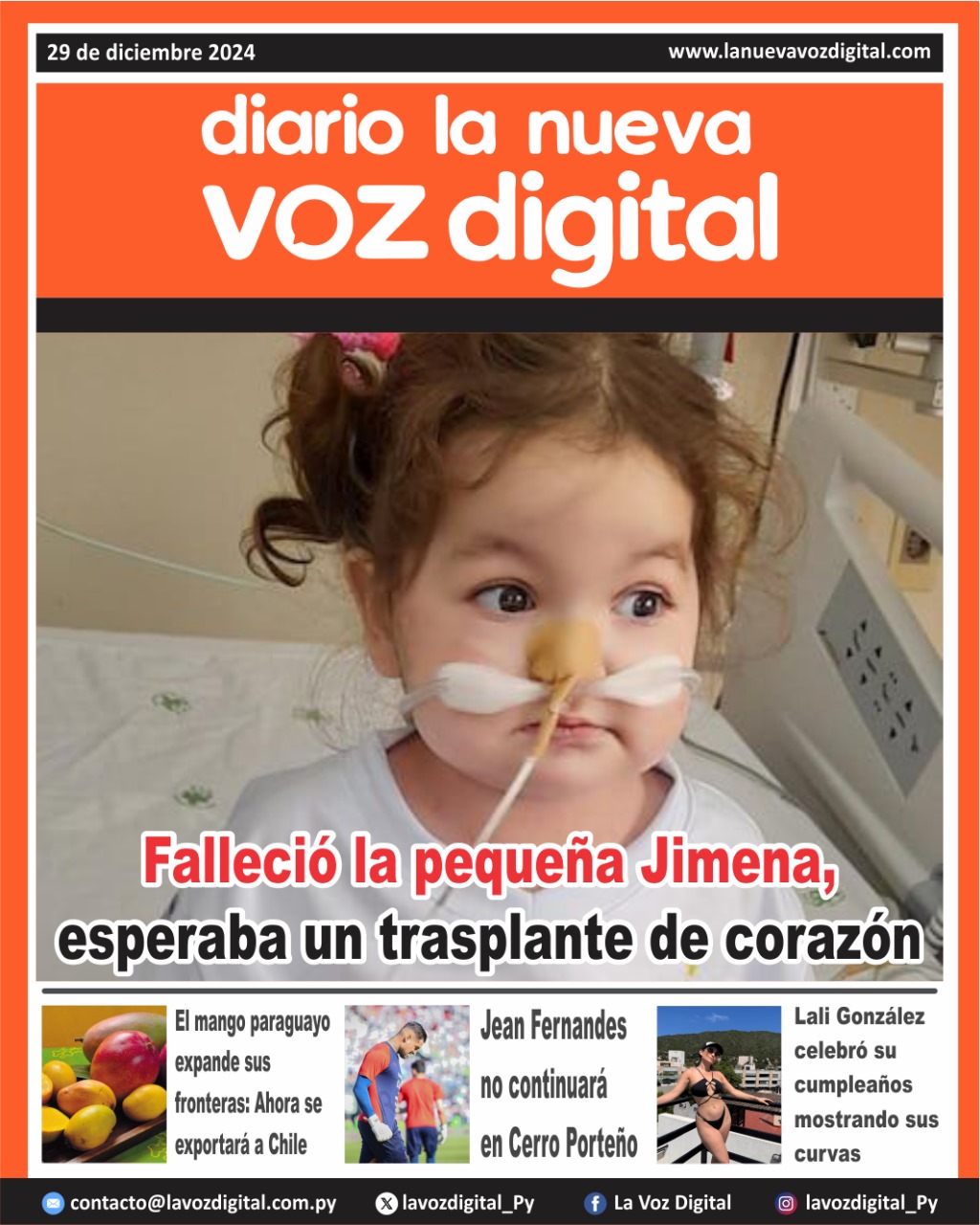 Tapa 29 de diciembre