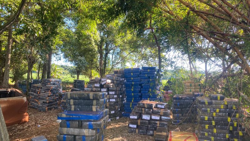 Canindeyú: Más de 40 toneladas de mariguana de «Macho» fueron incautadas