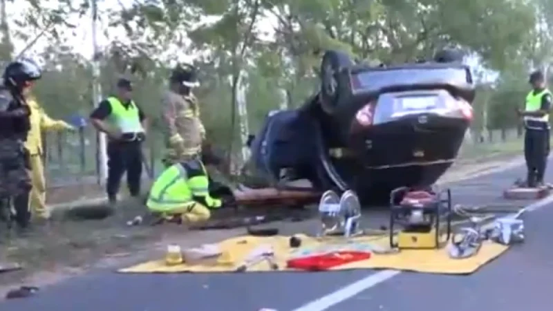 Joven de 19 años falleció en accidente sobre la Autopista Silvio Pettirossi