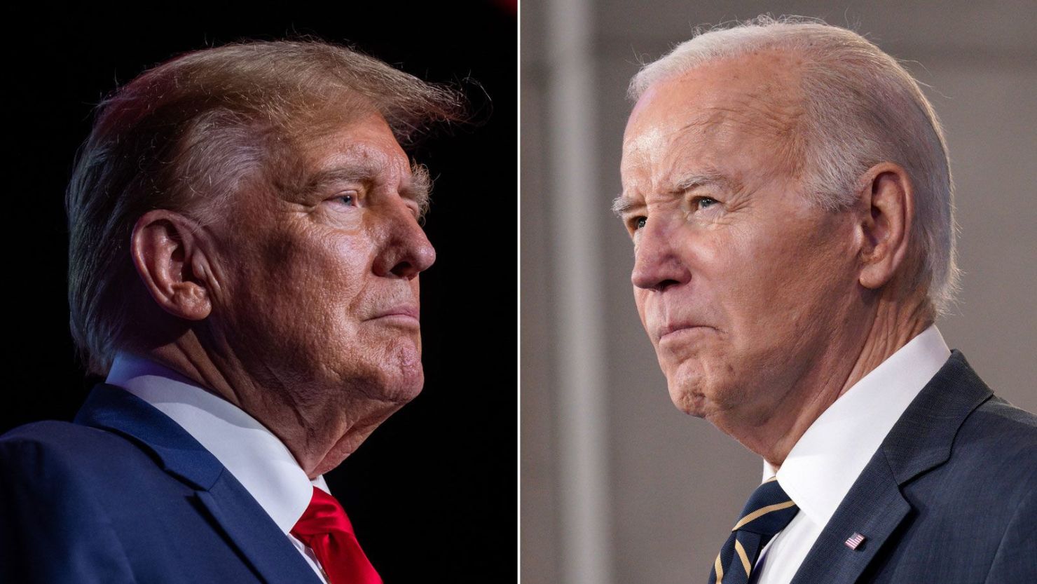 Tras los hechos de violencia, Trump tiroteó contra Biden