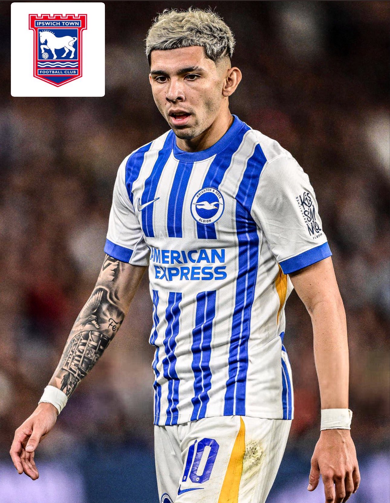 Seguirá en Inglaterra: Julio Enciso jugará en el Ipswich Town