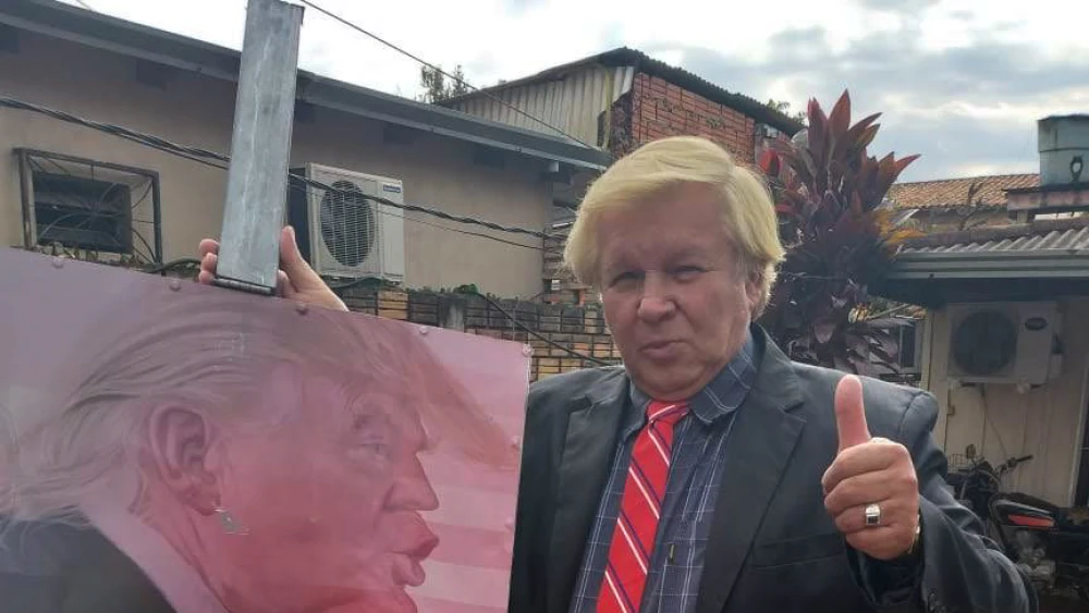 El Trump paraguayo confía en que el presidente de EEUU acabe con las guerras