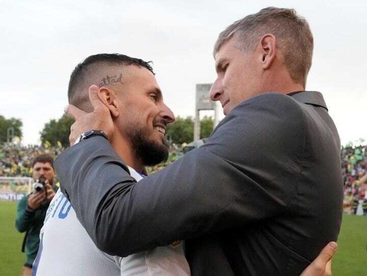 «Pipa» Benedetto ya entrenó con el plantel de Olimpia