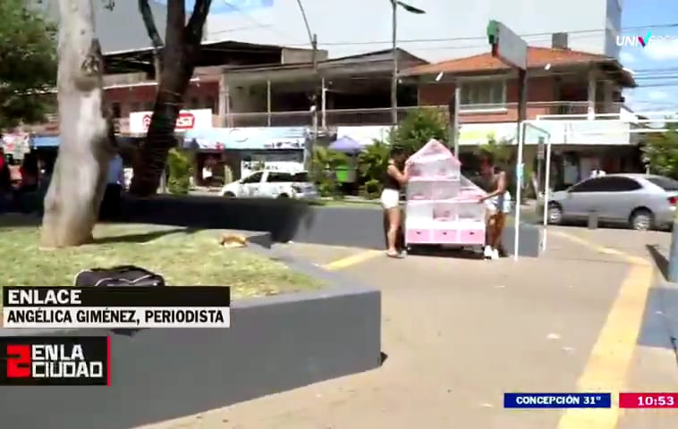 Vendedores de juguetes en Luque son desalojados