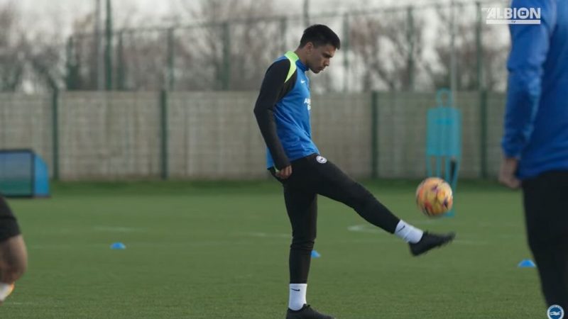 Diego Gómez se une al Brighton y comienza su aventura en Inglaterra