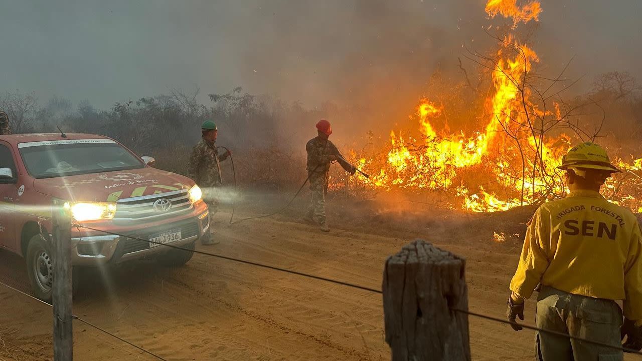 Incendios forestales afectan la calidad del aire en el país