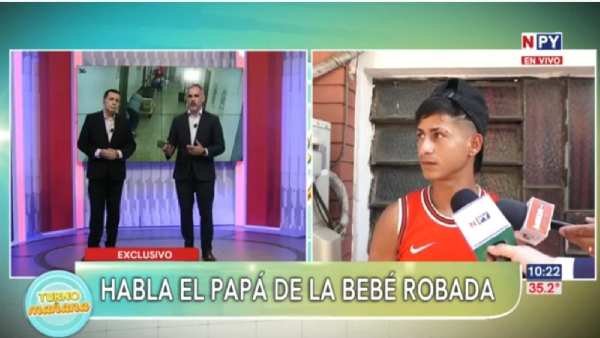 Papá de la beba raptada niega que pagó por su hija