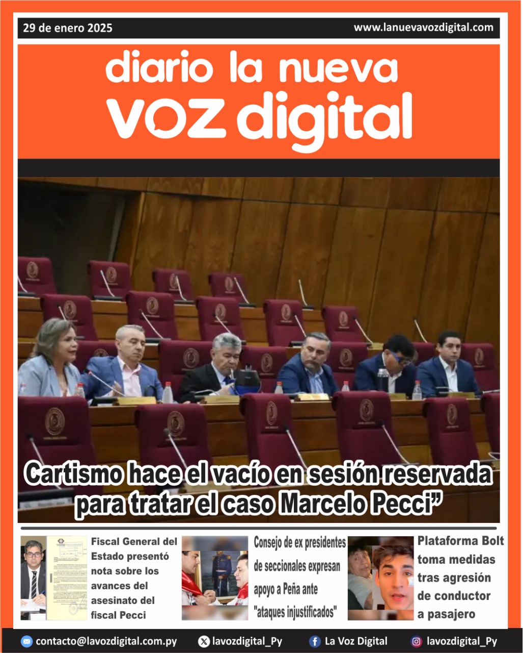 Tapa 29 de enero 2025