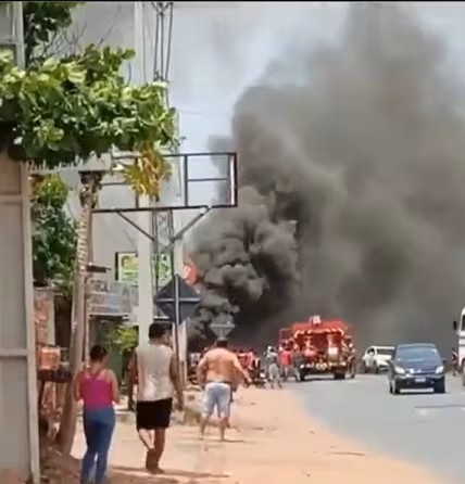 Incendio en Ypané afectó comercios y vivienda, pero ya fue controlado