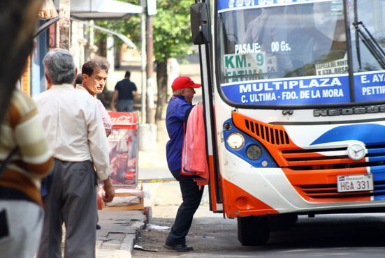 Viceministerio de Transporte multa a colectivos en mal estado