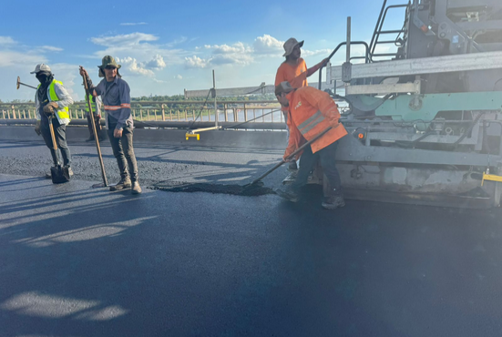 Obras en Puente Remanso ya se encuentran en su etapa final