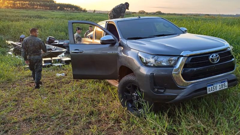 Golpe al narcotráfico en Canindeyú: incautan 10 toneladas de marihuana y vehículos