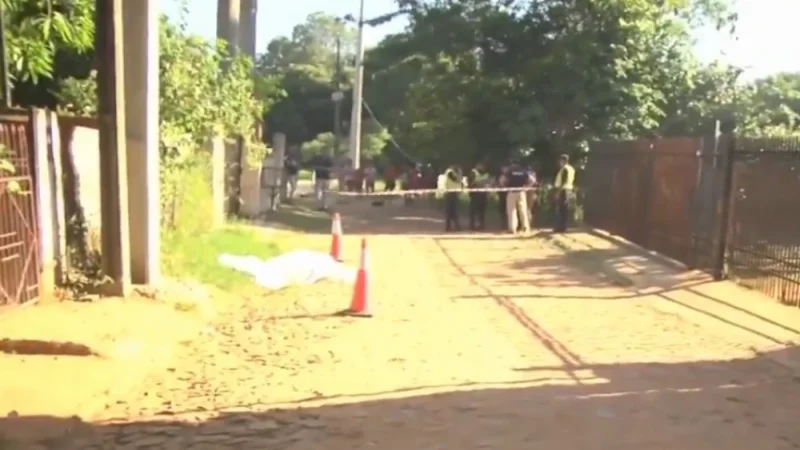 Vecinos reportan hallazgo de un cuerpo en San Lorenzo