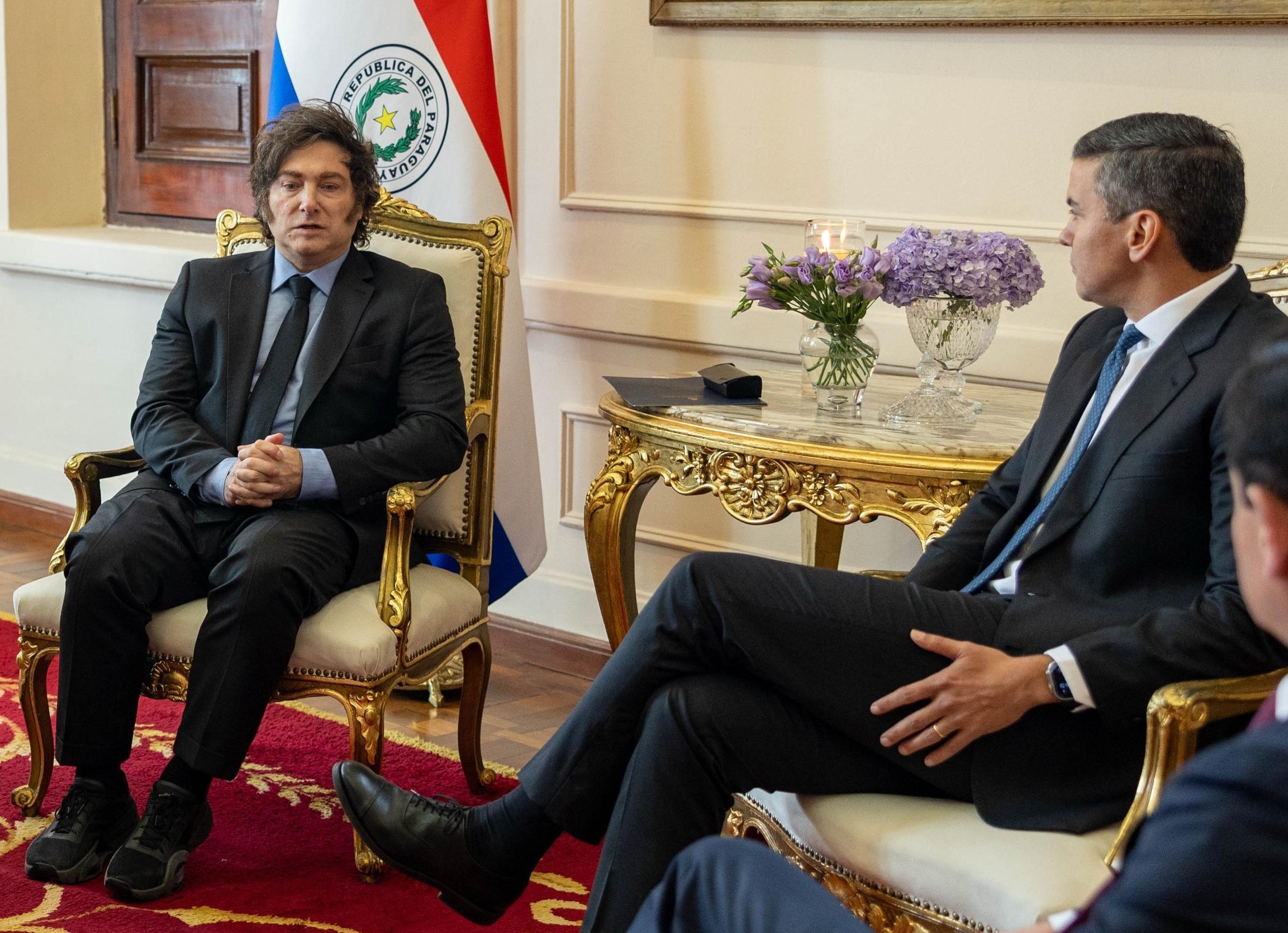 Puro humo: Milei pasó por Paraguay, pero no dejó ni acuerdos ni certezas