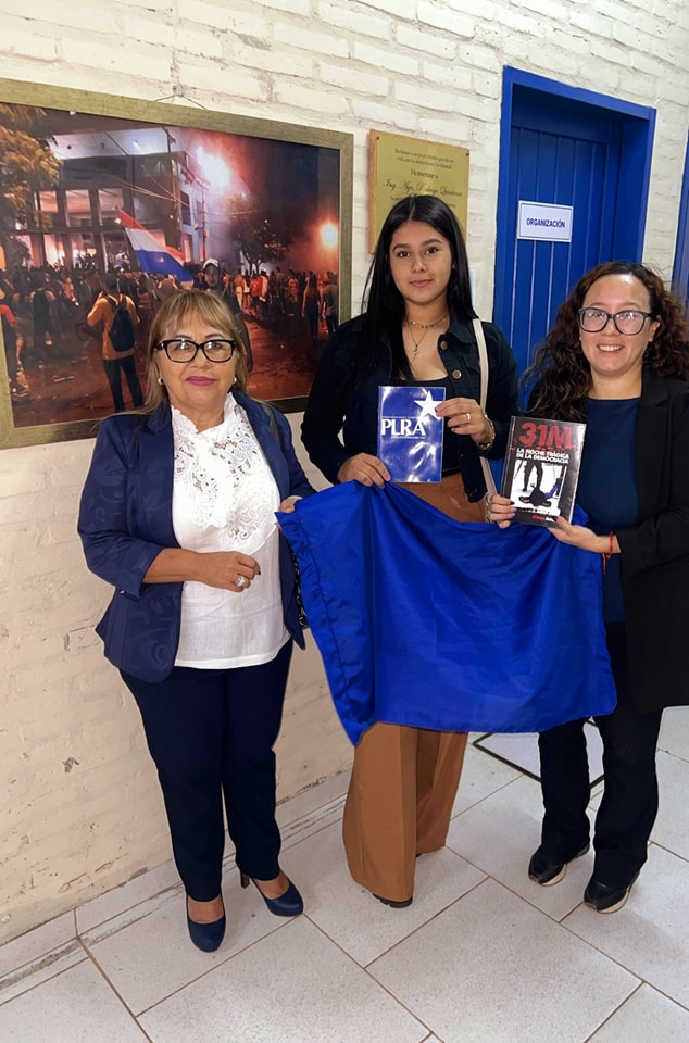 Hija de Rodrigo Quintana se afilió al PLRA durante la reconstrucción del asesinato de su padre