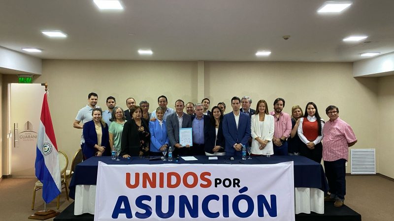 Vallejo defiende mesa opositora y llama a la unidad para ganar Asunción en 2026