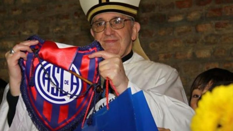 “Cuervo por siempre”: San Lorenzo despide con amor eterno al Papa Francisco